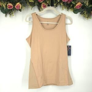 Tommie Copper Women's Lower Back Support Tank Nude Size XL NWT